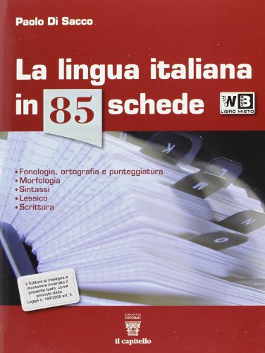 Book - The Italian language in 85 tabs. With six hundred@more. P - DiSacco, Paul