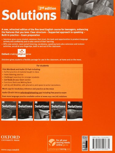 Libro - Solutions. Upper intermediate. Workbook. Per le Scuo - Varios Autores