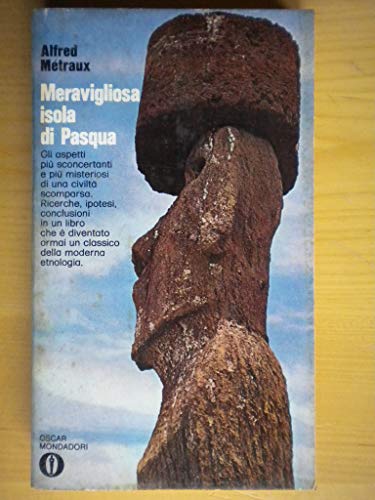 Libro - Meravigliosa isola di Pasqua - Metraux Alfred