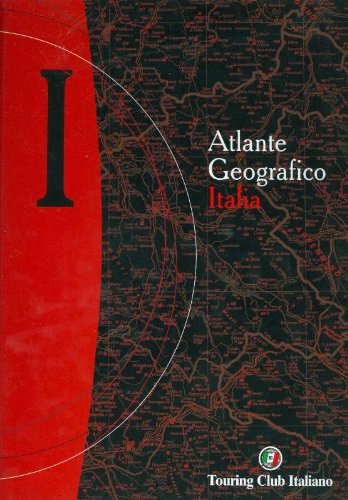 Book - Geographical Atlas of Italy scale 1:500,000 - Various Authors