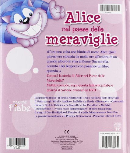 Libro - Alice nel paese delle meraviglie. Ediz. illustrata. Con DVD