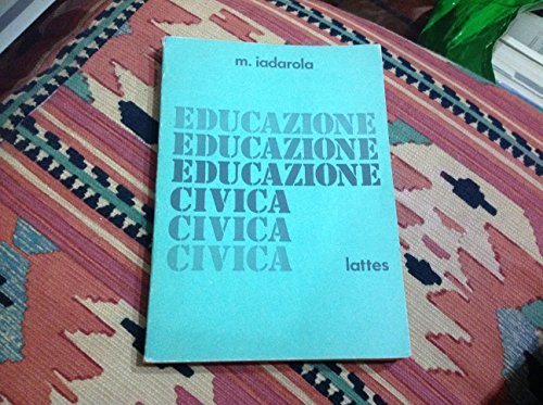 Libro - Educazione civica - M. Iadarola