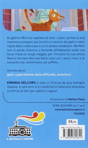 Libro - Il gatto rapito - Dell'Oro, Erminia