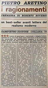 Libro - I Ragionamenti - Pietro Aretino - Sampietro - 5177 - ARETINO, Pietro