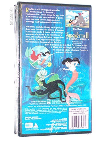 VHS - La Sirenetta II Ritorno agli abissi.
