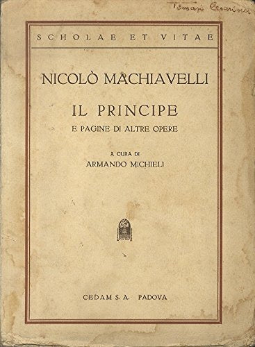 Book - The prince and pages of other works: edited by Armando Michieli.