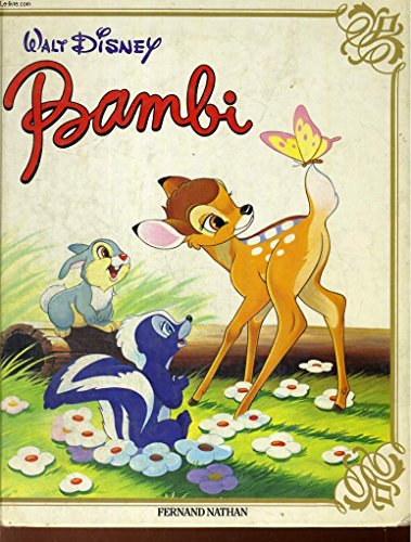 Book - BAMBI. - WALT DISNEY