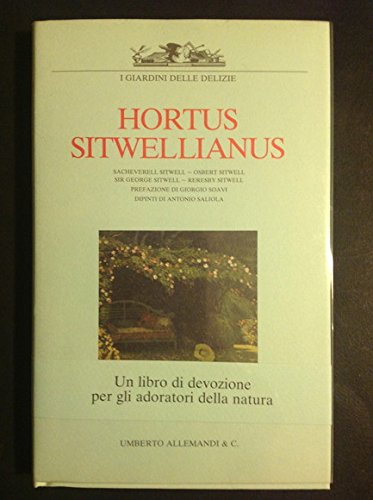 Book - Hortus Sitwellianus - Sitwell, George