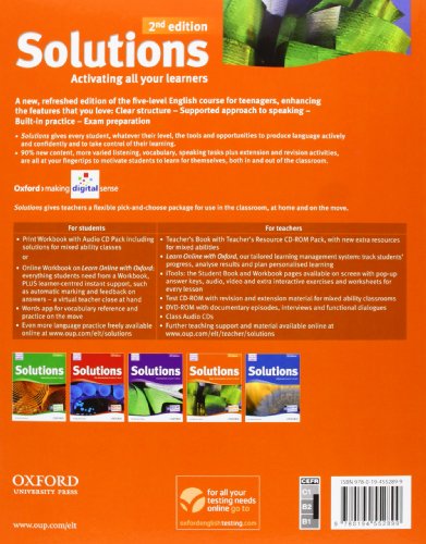 Book - Solutions. Upper intermediate. Student's book. For l - Various Authors