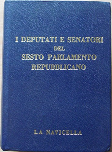 Libro - I deputati e senatori del sesto Parlamento repubblicano - sconosciuto