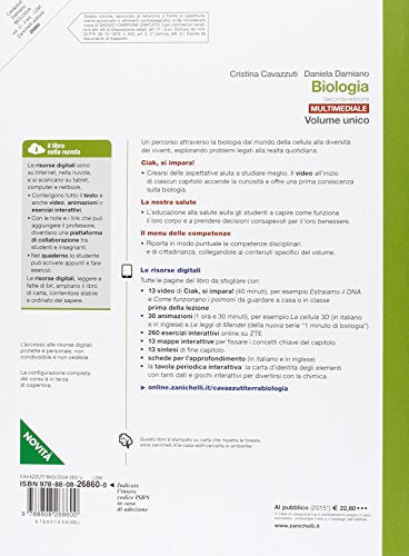 Libro - Biologia. Per le Scuole superiori. Con e-book. Con e - Cavazzuti, Cristina