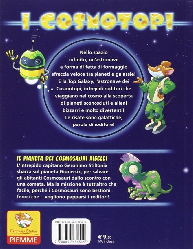 Book - Planet of the Rebel Cosmosaurs. Ed. illustrata - Stilton, Geronimo