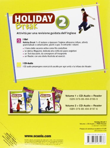 Libro - HOLIDAY BREAK 2+CD+LETT.: Vol. 2 - BURNS