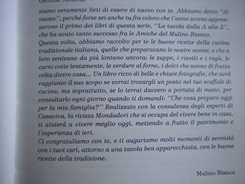 Libro - Ricette tradizionali sulla tavola. Alla scoperta dei - Mulino Bianco