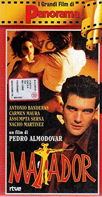 DVD - Matador VHS Antonio Banderas Maura Serna