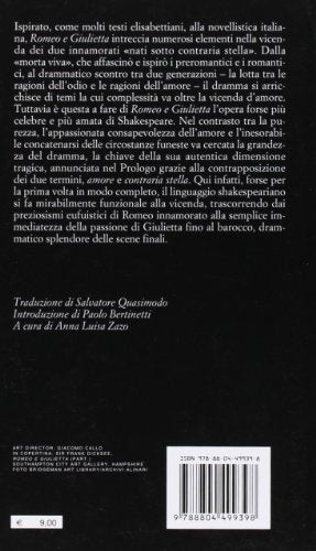 Libro - Romeo e Giulietta. Testo inglese a fronte - Shakespeare, William