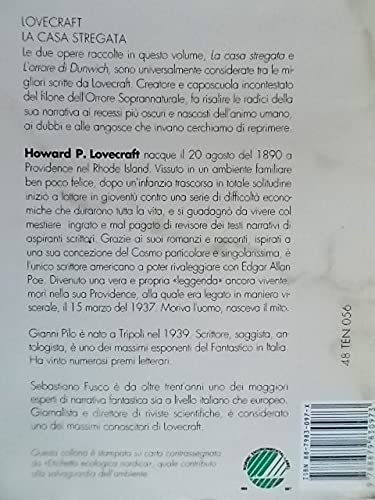 Libro - La casa stregata - Lovecraft, Howard P.