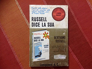 Libro - Russell dice la sua - Bertrand Russell