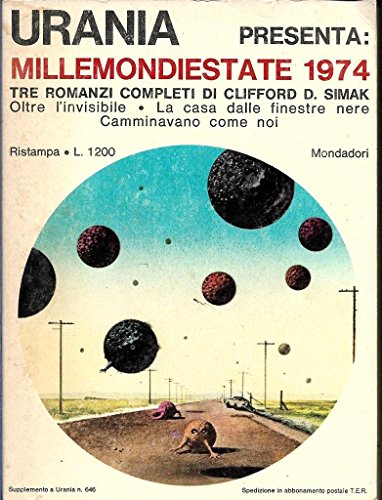 Book - Millemondiestate 1974 Mondadori urania millemondi URSPEC