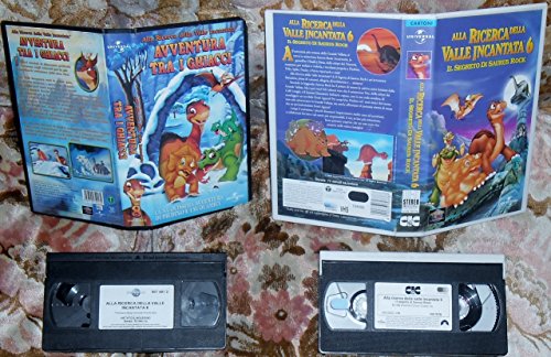 VHS - IN SEARCH OF THE ENCHANTED VALLEY 6 the secret of Saurus Rock