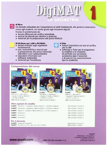 Libro - Digimat. Per la Scuola media. Con CD-ROM: Digimat co - MONTEMURRO