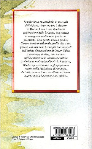 Libro - Il ritratto di Dorian Gray - Wilde, Oscar