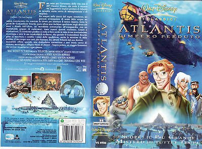 Vhs ATLANTIS-IMPERO PERDUTO (L') (Cart.Anim.)