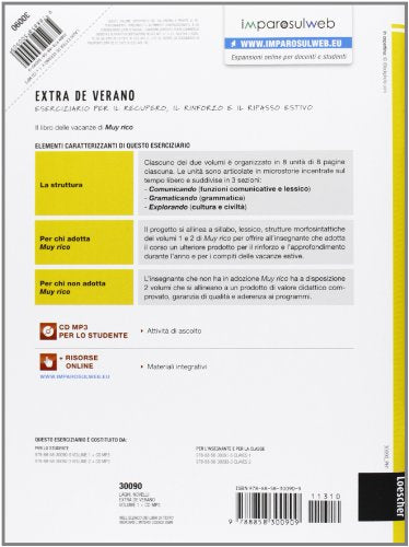 Book - Extra de verano. Workbook for recovery, the re - Laghi, Jenny