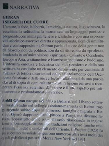 Libro - I segreti del cuore - Gibran, Kahlil