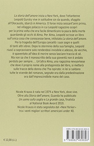 Libro - La storia dell'amore - Krauss, Nicole