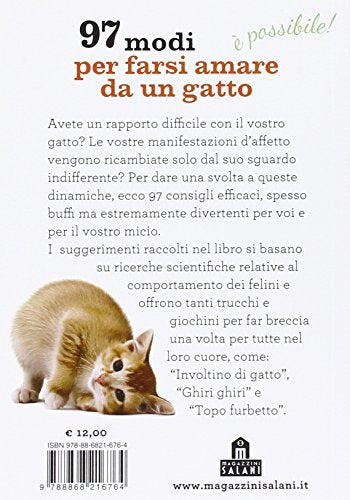 Libro - 97 modi per farsi amare da un gatto - Kaufmann, Carol