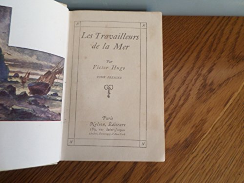 Libro - Les travailleurs de la mer, tome 1. - HUGO Victor