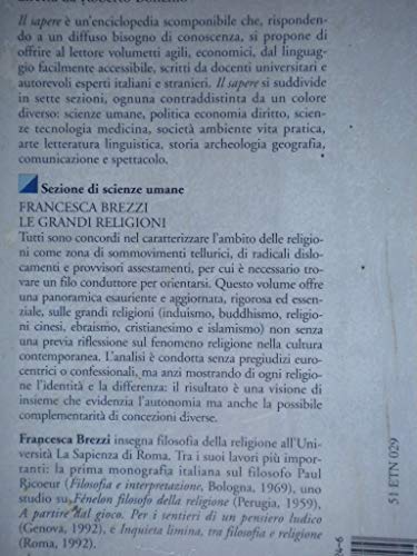 Book - The great religions - Brezzi, Francesca