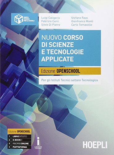 Book - Course of applied sciences and technologies. Ed. opens - Caligaris, Luigi