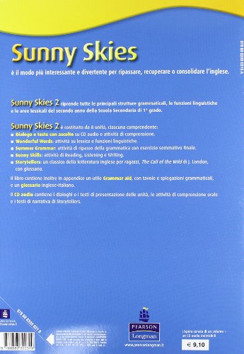 Libro - Sunny skies. Holiday book. Per la Scuola media. Con  - Cammack, Jane