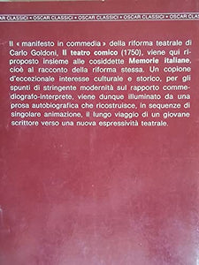 Book - The comic theater-Italian memories - Goldoni, Carlo