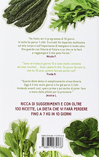 Book - The green &amp; detox diet. Ten Days to Cleanse, - Smith, JJ