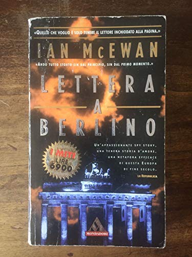 Libro - Lettera a Berlino - McEwan, Ian