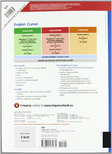 Book - English corner. Student's book. For middle school. - Corvino, Daniela