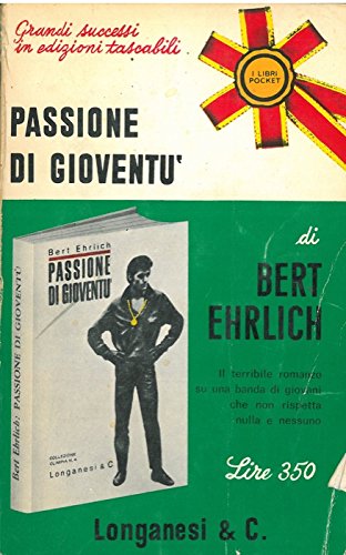 Book - PASSION OF YOUTH - EHRLICH BERT