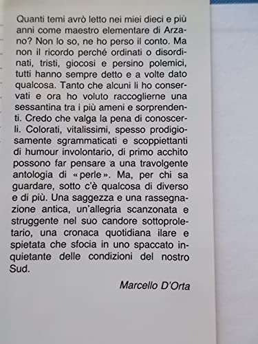 Libro - Io speriamo che me la cavo. Sessanta temi di bambini - D'Orta, Marcello