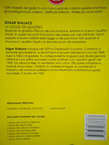 Book - The Law of Four - Wallace, Edgar