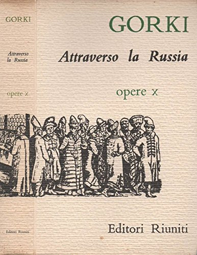 Book - Through Russia. - Maskin Gorki