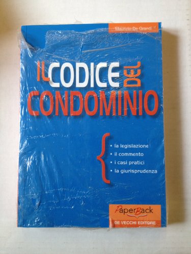 Libro - Il codice del condominio - De Grandi, Maurizio