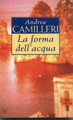 Libro - la forma dell'acqua - Camilleri, Andrea