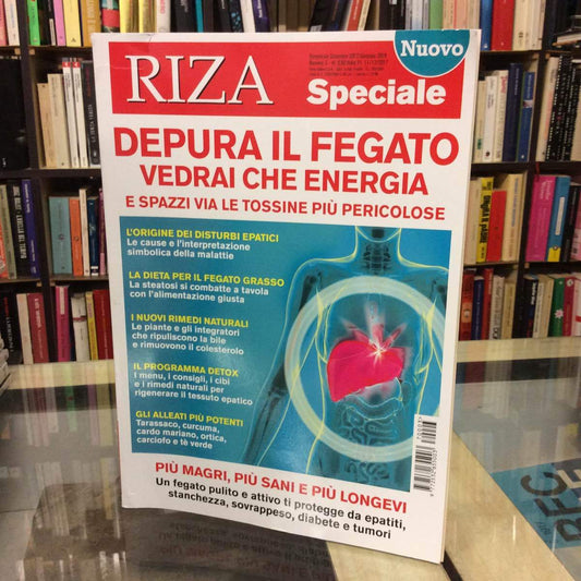 Libro - Rivista - Riza Speciale Gennaio 2018 - Depura il fegato