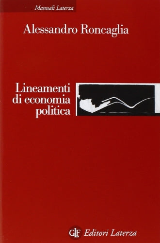 Libro - Lineamenti di economia politica - Roncaglia, Alessandro