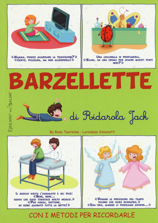 Libro - Barzellette di Ridarola Jack. Con i metodi per ricor - Taormina, Rosa