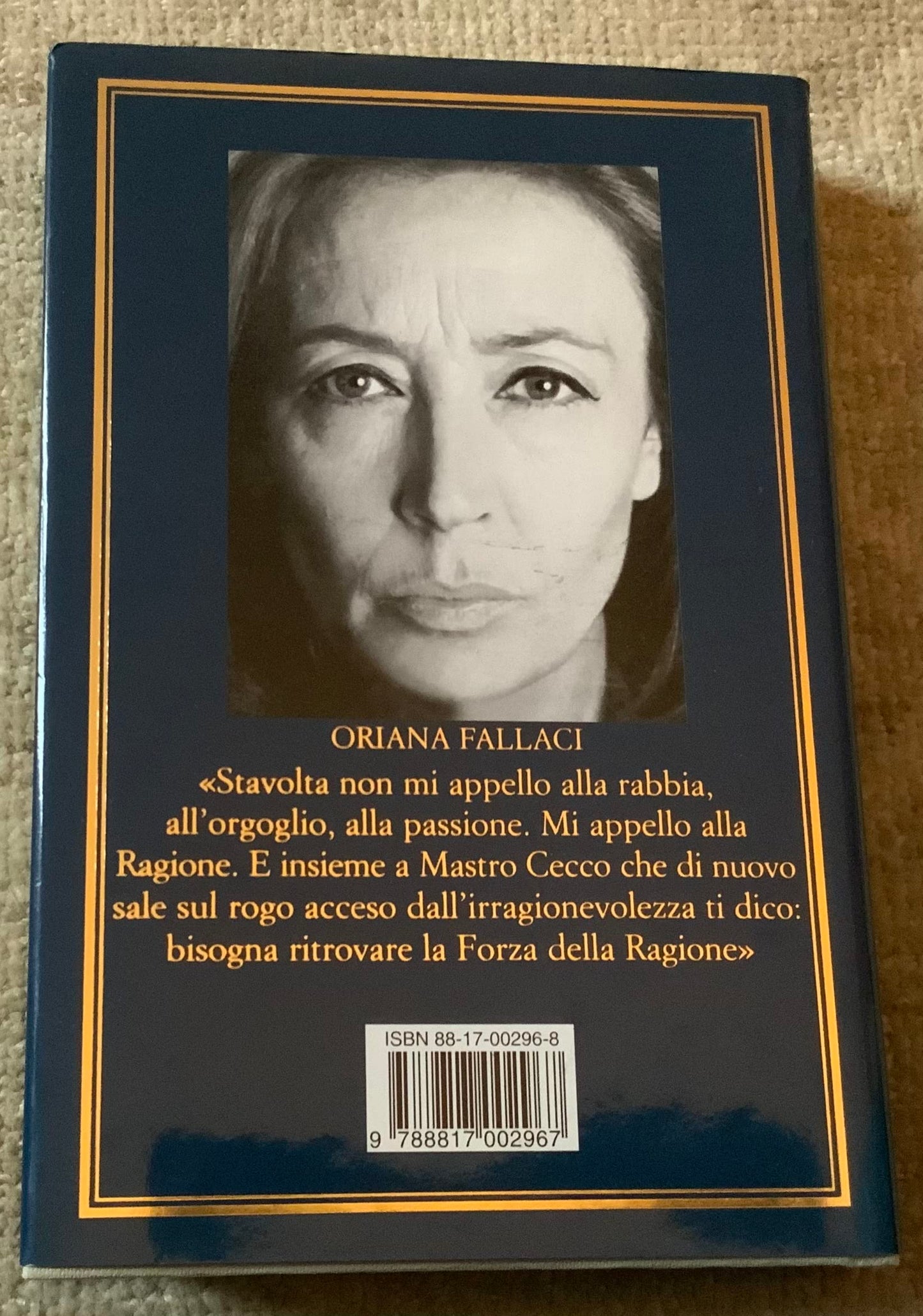 Libro - La forza della ragione - Fallaci, Oriana