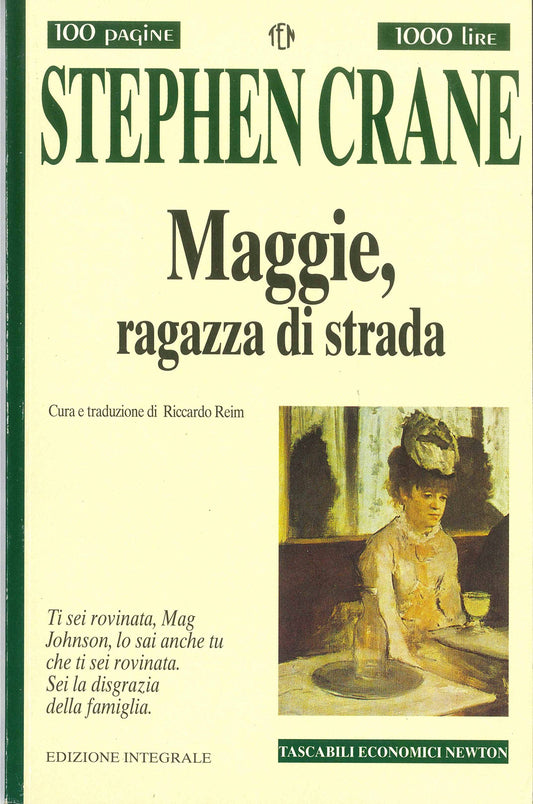 Libro - Maggie, una ragazza di strada - Crane, Stephen